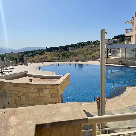 Relaxing 1 Bedroom With Pool And Sea View Dhrousha